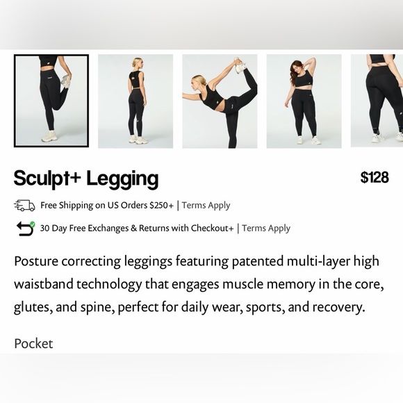 Forme Women's Deep Teal Leggings - Picture 5 of 5